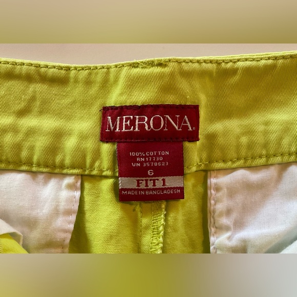 Merona Lime Shorts, size: 6 - Picture 7 of 7